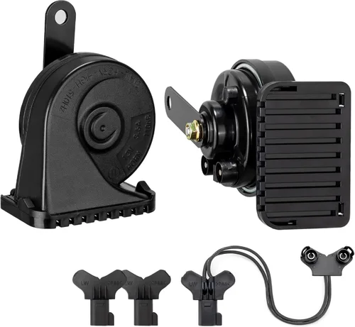Miniatura 15 de Bocina para coche para Toyota con 1 a 2 enchufes, 12V, RAV4 Camry Corolla Tacoma Highlander Tundra Lexus, bocina automática eléctrica de doble tono
