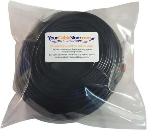 Miniatura 2 de Your Cable Store Cable de audio RCA de 100 pies de 2 machos a 2 machos
