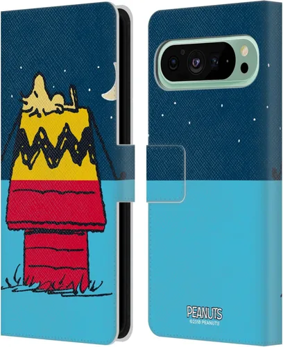 Miniatura 89 de Head Case Designs Officially Licensed Peanuts Snoopy & Woodstock 2 Halfs and Laughs Leather Wallet Case Compatible with Google Pixel 8 Snoopy