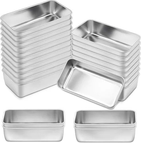 Miniatura 23 de Onader Molde para pan para hornear, sartén profunda de acero inoxidable de 9 x 5 pulgadas