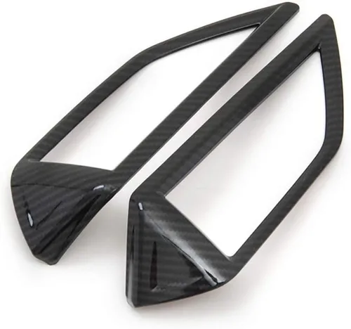 Miniatura 5 de Kadore Cubierta negra de fibra de carbono para Subaru Crosstrek Impreza Sport Limited Premium 2018 2019 2020 2021 2022 2023 2-pc