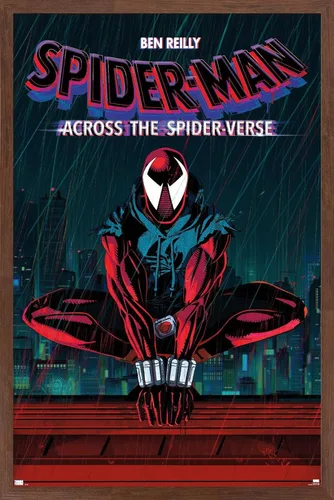 Miniatura 14 de Trends International Marvel Spider-Man: Across The Spider-Verse - Póster de pared de una hoja de Ben Reilly, 34 pulgadas de largo x 22.4 W, versión