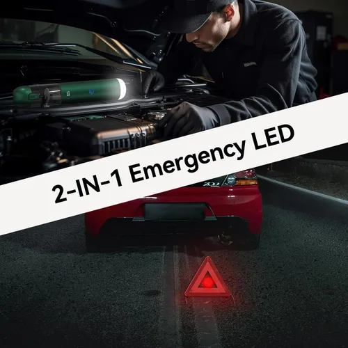 Miniatura 9 de Minthouz Aspiradora portátil inalámbrica de 17000 Pa – Aspiradora de mano de 120 W recargable con soplador, mini aspiradora ultraligera con 2 Verde