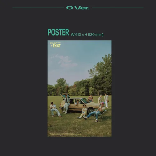 Miniatura 7 de EXO - 7th Album [EXIST] (Photo Book Ver. - O Ver.) Cover + Photo Book + Photomatic + Bookmark + Post Card + CD-R + Photo Card + Poster + 4 Extra