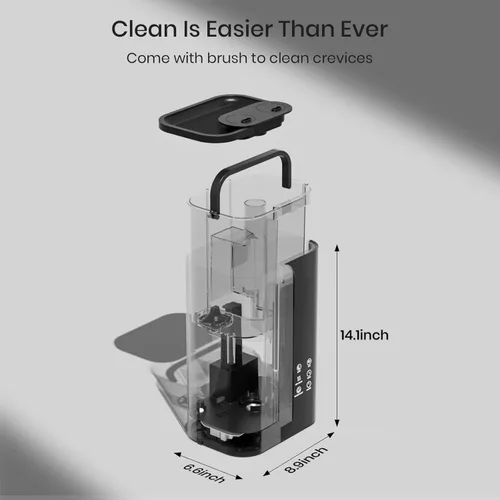Miniatura 8 de OGACFO Humidificadores de niebla fría de 5 litros para dormitorio, habitación grande, humidificador de aire inteligente ultrasónico de llenado