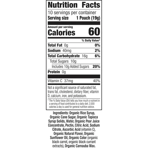 Miniatura 2 de Annie's Snacks Orgánicos Bunny con Sabor a Fruta, Fresa de Verano, Sin Gluten, 10 Bolsas, 7 oz