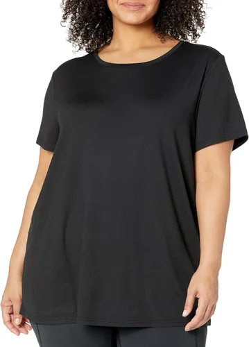 Miniatura 57 de Amazon Essentials Camiseta de manga corta con cuello redondo para mujer, de secado rápido, para entrenamiento, gimnasio, paquete múltiple