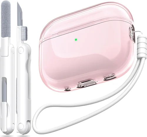 Miniatura 61 de Funda para Estuche de Airpods Pro de 2ª/1ª Generación, Compatible con Estuche de Airpods Pro de 2ª Gen Puerto de Carga USB C, Funda Suave