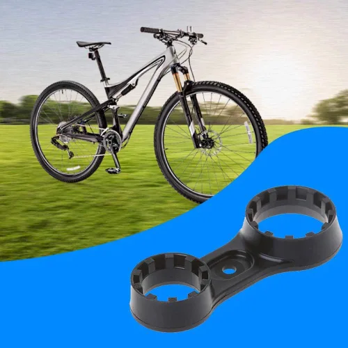 Miniatura 4 de Tookie Llave de bicicleta, llave de reparación de horquilla delantera de doble cabeza, llave de bicicleta, para SR Suntour XCT XCM XCR