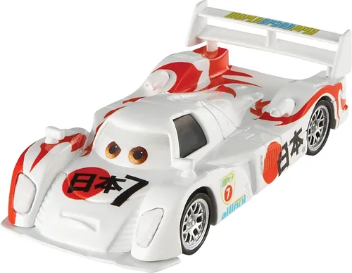 Miniatura 2 de Disney Cars Shu Todoroki, [Escala 1:55] WGP Blanco