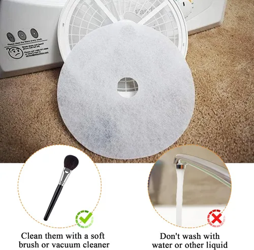 Miniatura 4 de 25 PCS Filtros de Escape de Tela para Secadora para Panda por Blutoget - Filtro Universal de Pelusa para Secadora de Tela - Compatible con Panda
