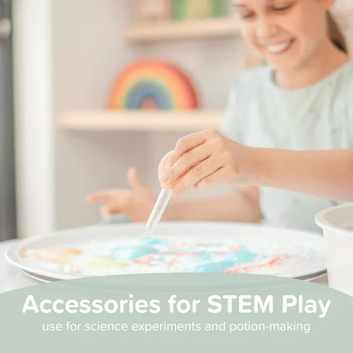 Miniatura 5 de Inspire My Play 6 x Goteros Líquidos Naturales para Manualidades Infantiles - Pipetas de Juego Sensorial para Niños - Juguetes y Accesorios de Juego
