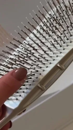 Miniatura 7 de Xiaomoxuan Cepillo de pelo de hadas, cepillo húmedo y seco, peine exfoliante para masaje del cuero cabelludo, peine pequeño para cabello