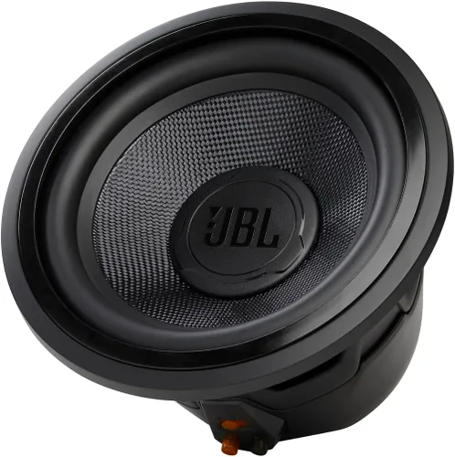 JBL Estadio 102SSI - Subwoofers de audio para automóvil de alto rendimiento de 10" (250 mm), 450 W RMS, pico de 1350 W, sensibilidad (@ 2.83 V):