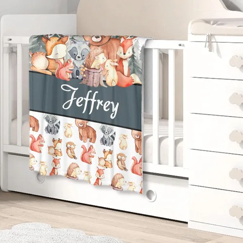 Miniatura 3 de Manta de bebé personalizada para niñas y niños, manta de bebé personalizada con nombre para niños pequeños, niños, ducha, recién nacidos, guardería