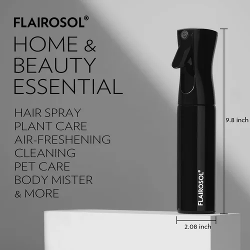 Miniatura 5 de FLAIROSOL Botella pulverizadora de niebla ultrafina continua de 300 ml, 10,1 oz, Moderno