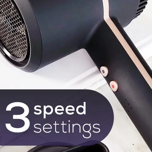 Miniatura 6 de Beurer HC35 - Secador de pelo compacto de 1500 W, tecnología iónica que reduce el encrespamiento, secador de pelo de viaje ligero y portátil con 4