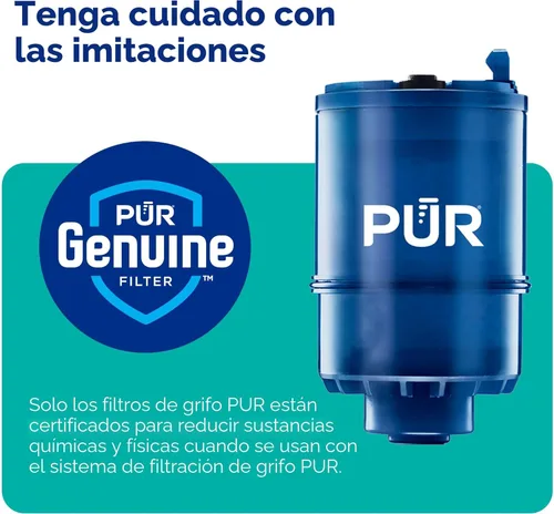 Miniatura 8 de PUR PLUS - Sistema de filtración de agua para montaje en grifo vertical, filtro reductor de plomo, agua de gran sabor, fácil de instalar, dura 100