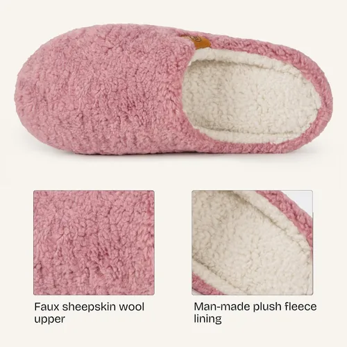 Miniatura 5 de EverFoams Pantuflas de espuma viscoelástica suave para mujer, para interiores