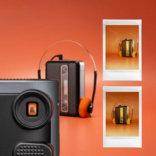 Miniatura 5 de INSTAX Mini cámara instantánea 41, operación simple con exposición automática, flash integrado, lente selfie y modo de cerca, una cámara de diseño