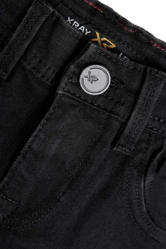 Miniatura 6 de X RAY Jeans desgastados para niños (2T-16), pantalones elásticos ajustados para niños grandes y pequeños, jeans rasgados para niños