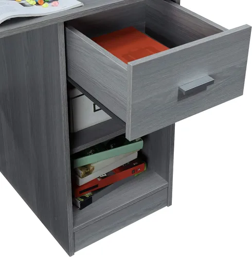 Miniatura 8 de Techni Mobili Escritorio moderno para oficina, color gris