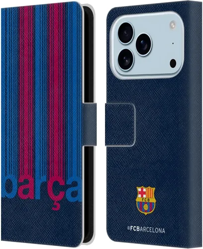 Miniatura 30 de Head Case Designs Funda de piel con licencia oficial del FC Barcelona Ball Pattern Campions compatible con Apple iPhone 11