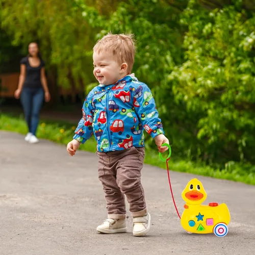 Miniatura 5 de ArtCreativity Juguete musical de pato para niños pequeños, juguetes de pato iluminado con sonidos y música, juguete de pato para niños, bebés