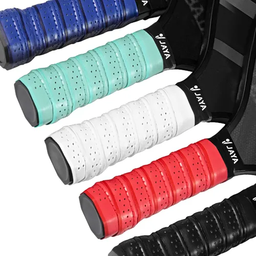 Miniatura 24 de JAYA Cinta de agarre de pickleball, agarre extra largo para paletas de pickleball, absorbe el sudor, envoltura de agarre de repuesto antideslizante