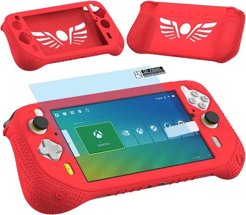 Miniatura 8 de JCHPINE Funda de silicona para Logitech G Cloud Gaming de mano, funda protectora para consola Logitech G Cloud Gaming Console Protector de pantalla