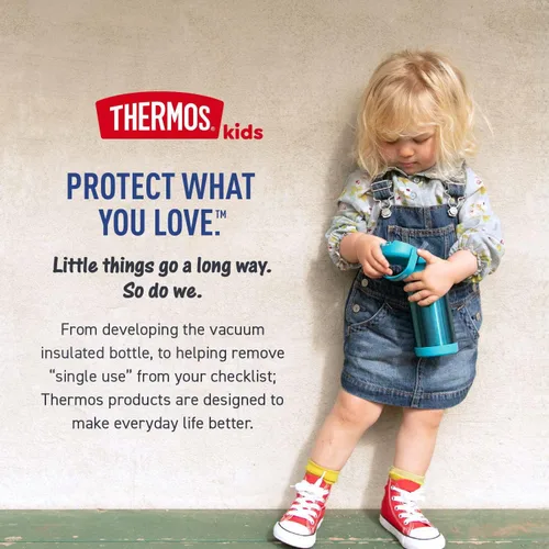 Miniatura 7 de Thermos Bebé 10 oz. Botella de acero inoxidable con popote emergente, coches