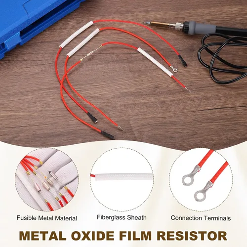 Miniatura 3 de MECCANIXITY Fusible universal de temperatura para olla de arrocera, 158.0 °F 10 A 250 V Fusible térmico de metal con ambos terminales de anillo