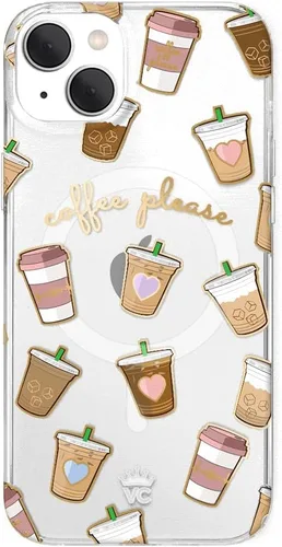 Miniatura 140 de VELVET CAVIAR Funda para iPhone 15 Pro, compatible con MagSafe, probada en caídas de 10 pies, estampado de leopardo y amatista púrpura