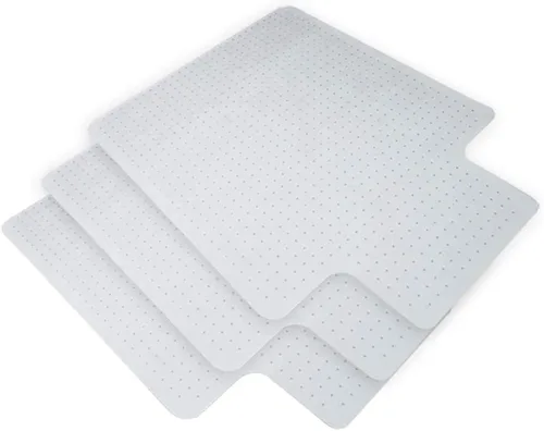 Miniatura 9 de Tapete para silla de oficina, tapete para silla para suelo de madera dura, protectores de suelo para sillas, alfombrillas de plástico para suelos