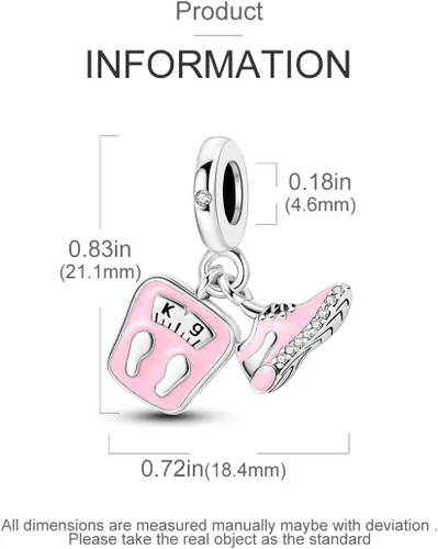 Miniatura 188 de Hapour Dijes de plata de ley 925 para pulseras, collar, joyería europea, colgante de cuentas para mujeres y madres