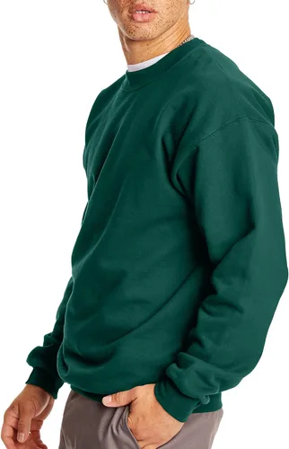 Miniatura 3 de Hanes Sudadera de forro polar pesada, sudadera de cuello redondo para hombre