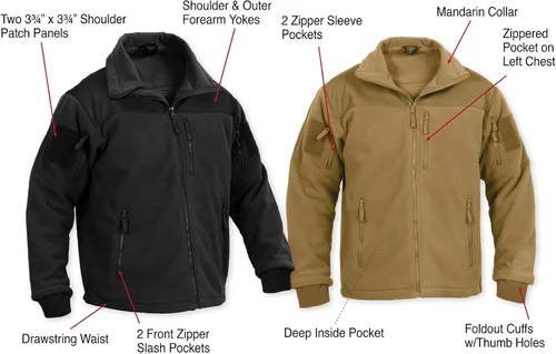 Miniatura 4 de Rothco Spec Ops - Chaqueta táctica de forro polar
