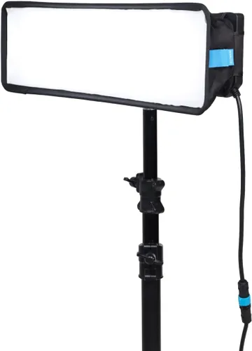 Nanlite Panel LED PavoSlim 60CL 2X.5 RGBWW con caja de luz y caja de huevos incluidos, LumenRadio