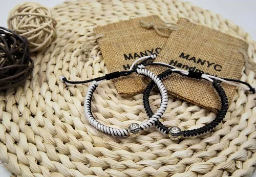 Miniatura 27 de MANYC Basketball Bracelets Adjustable for Boys, Girls, and Adults Handmade Gifts for Basketball Players