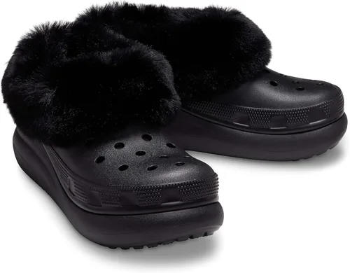 Miniatura 6 de Crocs Zapato clásico unisex con forro Furever Crush para adultos