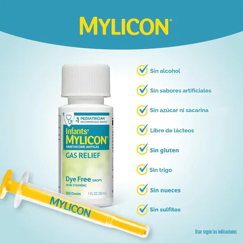 Miniatura 5 de Mylicon gotas antigas para bebé con fórmula para el alivio, No Model, 1, 1