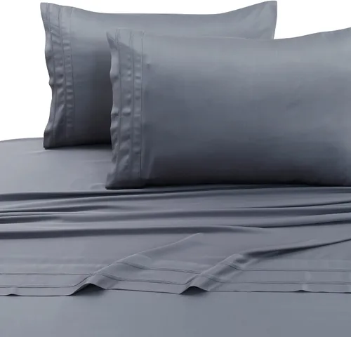Miniatura 10 de Tribeca Living BAMB300PCSTIV - Par de almohadas de rayón de bambú de 300 hilos, tamaño estándar, color marfil