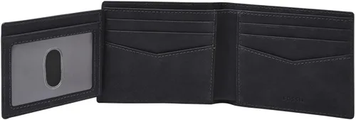 Miniatura 36 de Fossil Billetera plegable de cuero para hombre con ventana de identificación abatible para hombres
