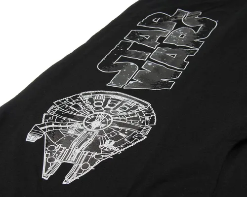 Miniatura 2 de STAR WARS The Millennium Falcon Print - Pantalones de descanso para hombre Negro