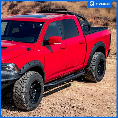 Miniatura 5 de Tyger Auto Fender Flare compatible con Dodge Ram 1500 2009-2018; 2019-2024 Classic (no compatible con R/T Rebel Warlock), estilo remachado de pernos
