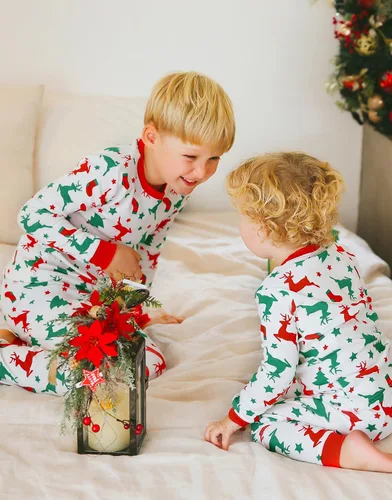 Miniatura 89 de VAENAIT BABY Infant Toddler Kids Adult Couple Family Matching Women Men Christmas Pjs Xmas Holiday Buffalo Plaid Pajama Set