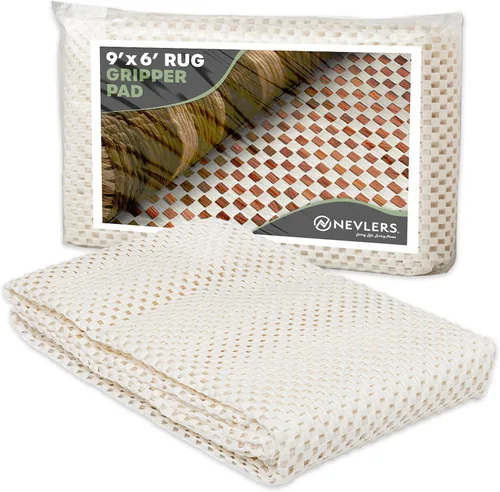 Miniatura 21 de Nevlers Almohadilla antideslizante de 2 x 10 pies Agarre antideslizante de PVC de tejido abierto para suelos de madera dura y otras superficies