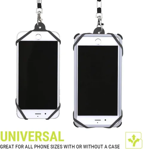 Miniatura 6 de Gear Beast Cordón universal cruzado para teléfono celular, compatible con iPhone, Galaxy y la mayoría de los teléfonos inteligentes, soporte