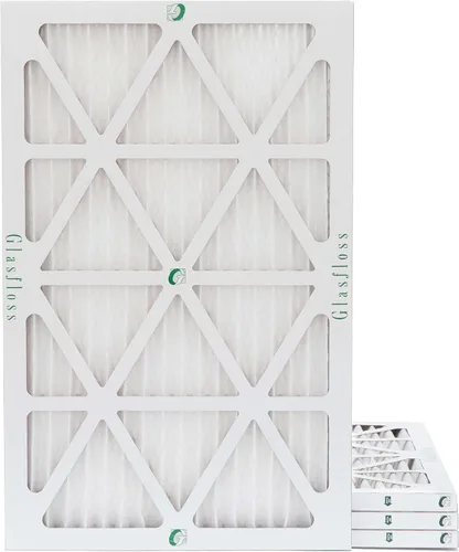 Miniatura 7 de Filtros de aire plegados Glasfloss ZL 8x8x1 MERV 10 (FPR 5-6). (Cantidad 4). Tamaño real: 8 x 8 x 7/8 pulgada