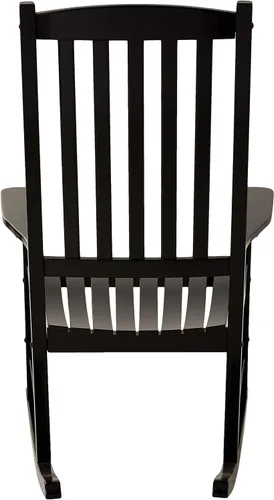 Miniatura 5 de Cambridge Casual Silla mecedora Bentley de madera maciza, color negro